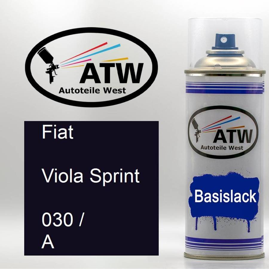 Fiat, Viola Sprint, 030 / A: 400ml Sprühdose, von ATW Autoteile West.